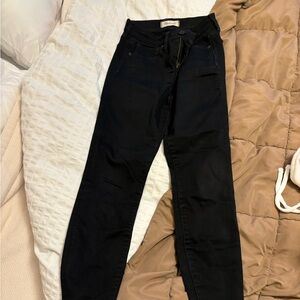 Madewell high rise skinny jeans size 25/26